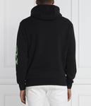 Толстовка Plein Sport Regular Fit, черный / зеленый / белый - фото 4