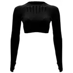 Футболка Legea Rue Long sleeve, черный - фото