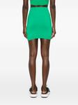 Vivienne Westwood юбка мини Bea, зеленый - фото 2