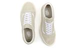 Кроссовки pig suede old skool sneakers ivory white Vans, белый - фото 4