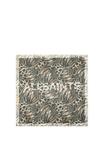 Шарф AllSaints Foulard, Natural/Light Grey - фото