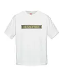 Футболка с логотипом Kenzo, белый - фото