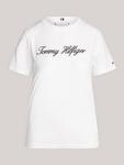 Футболка с логотипом Script Tommy Hilfiger, Ecru - фото 4