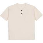 Футболка унисекс Off White Asics, кремовый - фото