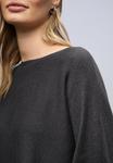Джемпер Street One GLITZERNDER DOLMAN PULLOVER, Grau/Dark Grey - фото 3