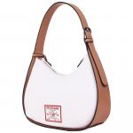 Сумка-хобо True Religion Horseshoe pocket Medium, белый - фото 8