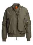 Бомбер с карманами Parajumpers, зеленый - фото