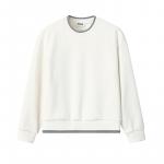 FILA Изумрудный свитшот Women's Cloud White - фото