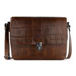 Сумка через плечо bugatti Nevio, коричневый - фото