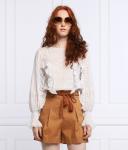 Блузка кружевная Patrizia Pepe Regular Fit, белый - фото 3