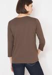 Топ Cecil Long sleeved top, Beige/Brown - фото 3