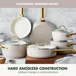 Набор посуды GreenPan, 10 предметов, светло-розовый - фото 5