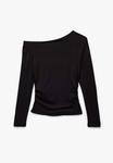 Топ Koton OFF-SHOULDER , Black - фото 2