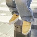 Лоферы женские желтые Clarks - фото 5