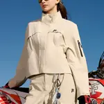 Куртка женская яркая хаки FILA FUSION, светло-хаки - фото 4