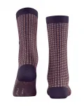 Женские носки с принтом Burlington, фиолетовый - фото 3