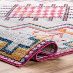 Ковер nuLOOM, 82 x 244 см, Richelle Tribal Medallion Runner, Silver, runner - фото 6