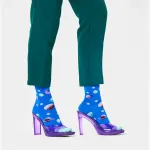 Носки Happy Gianna Crew long, синий - фото 2