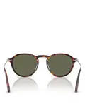 Круглые солнцезащитные очки, 54 мм Persol, коричневый - фото 4