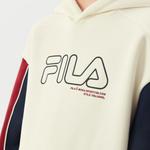 FILA KIDS Худи с капюшоном свободного кроя pear heather white детское - фото 7