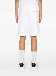 Шорты с логотипом Alexander McQueen, белый - фото 4