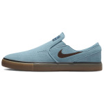 Кроссовки SB Stefan Janoski+ Slip Denim Turquoise Nike, синий - фото