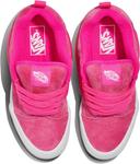 Кроссовки Vans Womens Knu Skool, Nubuck Pink Glo - фото 5
