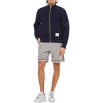 Шорты для бега Mid Rise с кулиской THOM BROWNE, серый - фото 3