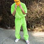 Дрю Хаус Брюки Карго из вельвета, Лаймовый - фото 4