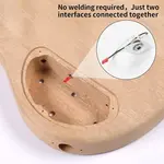 Электрогитара Glarry DIY GIB в стиле бас-гитары - фото 5