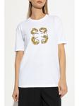 Футболка 4G с леопардовым принтом Givenchy, белый - фото 3