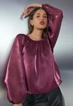 Блуза Next Blouse, Wine/Purple - фото 6
