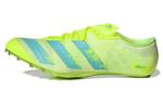 Кроссовки adizero prime sprint шипы Adidas, зеленый - фото 2