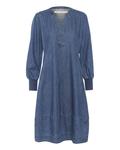 Платье-рубашка CULTURE, Blue denim - фото