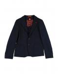 Блейзер для мальчиков Bikkembergs, полуночно-синий - фото