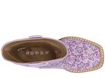 Ботинки Roper Kids Lavender Square Toe Boot (Toddler/Little Kid), фиолетовый - фото 2