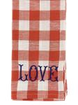 Салфетка «Love» Bitossi, красный - фото