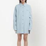 Куртка женская светло-голубая MARNI - фото 3