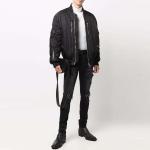 Кожаные джинсы Playboy AMIRI MX1, черные - фото 4