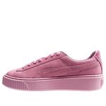 Кеды (WMNS) PUMA Basket Platform Reset PUMA Prism Pink, красный - фото