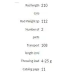 Спиннинг Mikado Jaws EVO, серебряный - фото 2