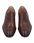 Туфли на шнуровке Santoni, коричневый - фото 4