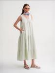 MixRay Платье в пастельно-зеленом цвете - фото 4