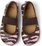 CAMPER Сандалии 'Right' в винно-красном цвете - фото 3