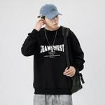 Свитшот унисекс JEANSWEST, тёмно-серый на флисе - фото 4