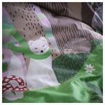 Комплект детского постельного белья Ikea Skogsduva, 150x200/50x80 см, мультиколор - фото 5