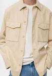 Куртка Mango Summer jacket, Beige - фото 5