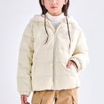 Детская утепленная куртка MLB, Ecru - фото 3