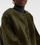 Реверсивная куртка из овчины Blazé Milano, Cardamome - фото 4