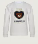 Толстовка regular fit Guess, белый - фото